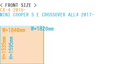 #CX-4 2016- + MINI COOPER S E CROSSOVER ALL4 2017-